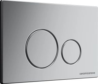 Инсталляция для унитаза Ceramica Nova Envision CN1001M с кнопкой смыва Round хром матовый